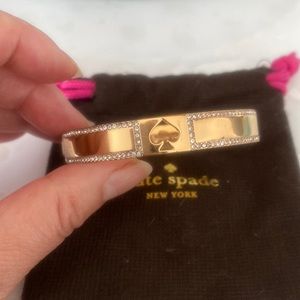 Kate spade rose gold bracelet